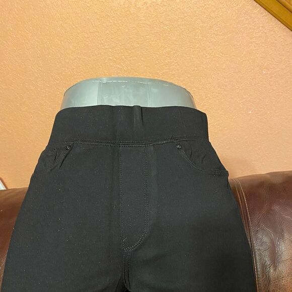 Seven7 Ponte Knit Skinny Leg Black Pants Small - Picture 10 of 15